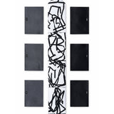 Table Runner and Placemats Set - White Confetti