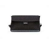 Luxe Lolita Shoulder Bag - Black Denim