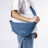 Denim Affair Cross Bag in Blue