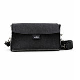 Luxe Lolita Shoulder Bag - Black Denim