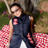 Patchwork Vest