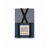 Flip Cardholder - Blue Denim