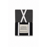 Flip Cardholder - Black Denim