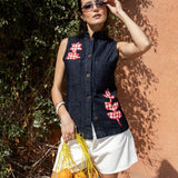 Patchwork Vest