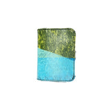 Bi-Fold Wallet - Blue Blocks