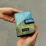 Bi-Fold Wallet - Blue Blocks