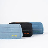 Denim Affair Pouch in Black