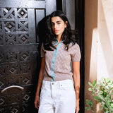Knitted Short Sleeve Shirt