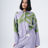 Green Confetti Knit Set