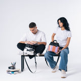 Practical Plastic Lunch bag in Lilac Haze