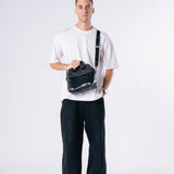 Practical Plastic Lunch bag in Black