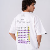 Oversized Crosswords T-Shirt - White