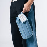Denim Affair Pouch in Blue