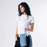 Denim Affair Pouch in Blue