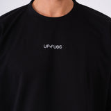 Oversized "Spread Love, Not Waste" T-Shirt - Black