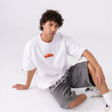 Oversized Monopoly T-shirt - Downtown Cairo Edition  - White