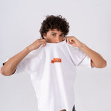 Oversized Monopoly T-shirt - Downtown Cairo Edition  - White