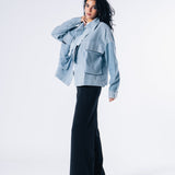 The All Year Long Denim Jacket in Blue