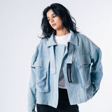 The All Year Long Denim Jacket in Blue