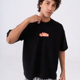 Oversized Monopoly T-shirt - Downtown Cairo Edition  - Black