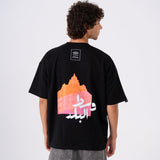 Oversized Monopoly T-shirt - Downtown Cairo Edition  - Black