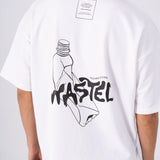 Oversized Wasted T-Shirt - White