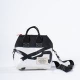 Practical Plastic Lunch bag in White Confetti