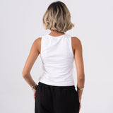 Paris Tank Top - White