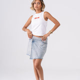 Paris Tank Top - White