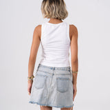 "Nothing is Ever Wasted" Tank Top - White