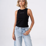 "Nothing is Ever Wasted" Tank Top - Black