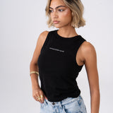 "Nothing is Ever Wasted" Tank Top - Black