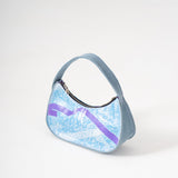 Y2k Shoulder Bag - Purple Confetti