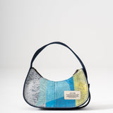 Y2k Shoulder Bag - Blue Blocks