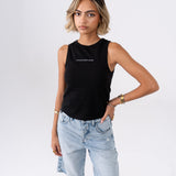 "Nothing is Ever Wasted" Tank Top - Black