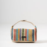 Sol Raffia HandBag - Prism