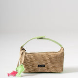 Sol Raffia HandBag - Pistachio