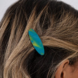 Hair Clips - Mango Slice