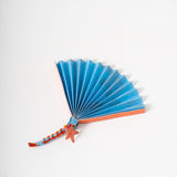 Mini Folding Fan - Blue