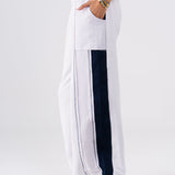 Patchwork Pants in White