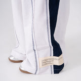 Patchwork Pants in White