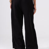 Patchwork Pants in Black