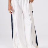 Patchwork Pants in Off-White