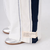 Patchwork Pants in Off-White