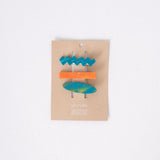 Hair Clips - Mango Slice