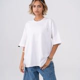 Oversized Wasted T-Shirt - White