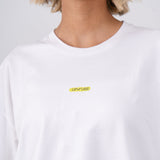 Oversized Crosswords T-Shirt - White