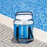 Insulated Tote - Deep Blue