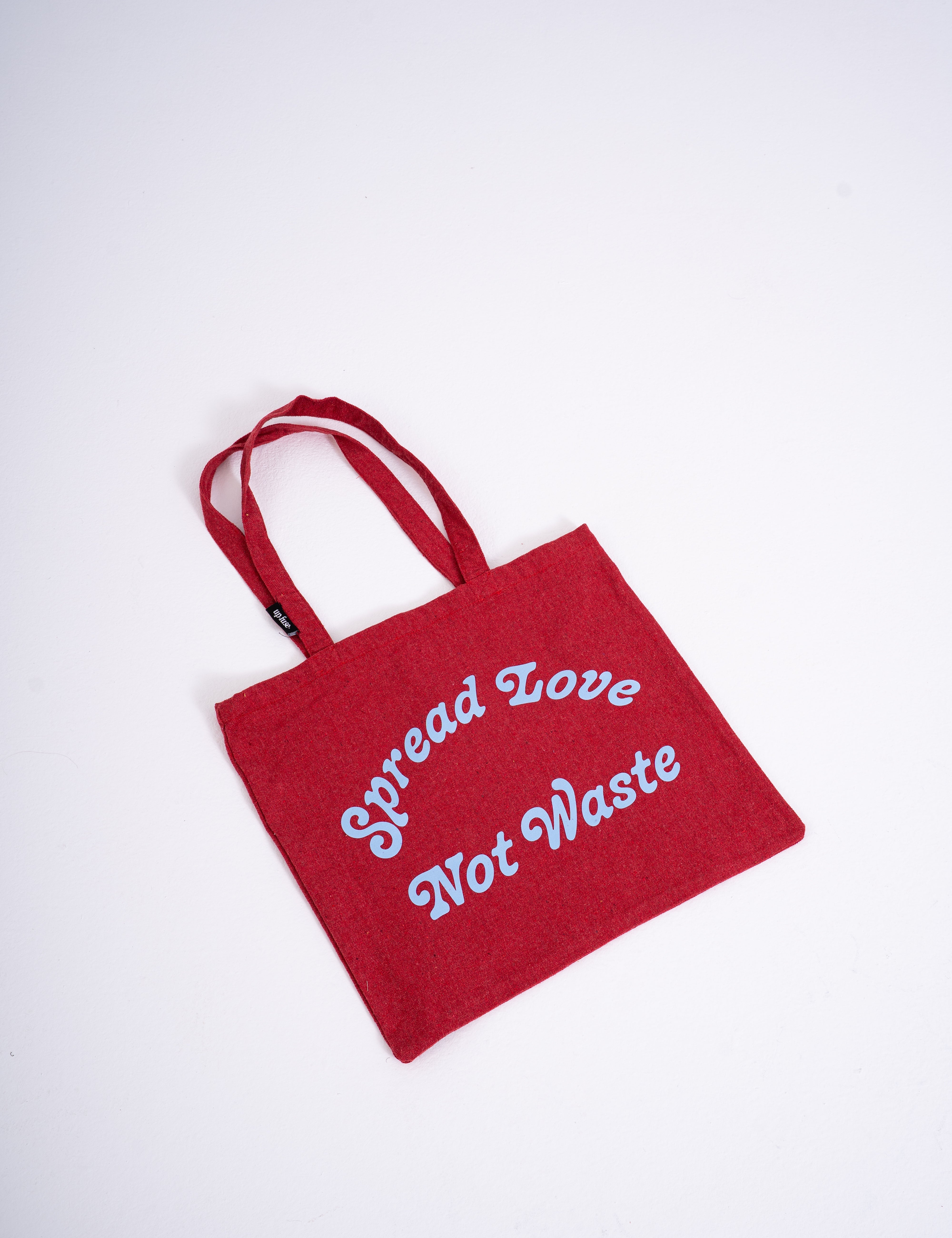 Spread Love Not Waste Tote Bag