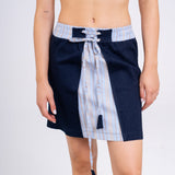 Strings Attached Mini Skirt